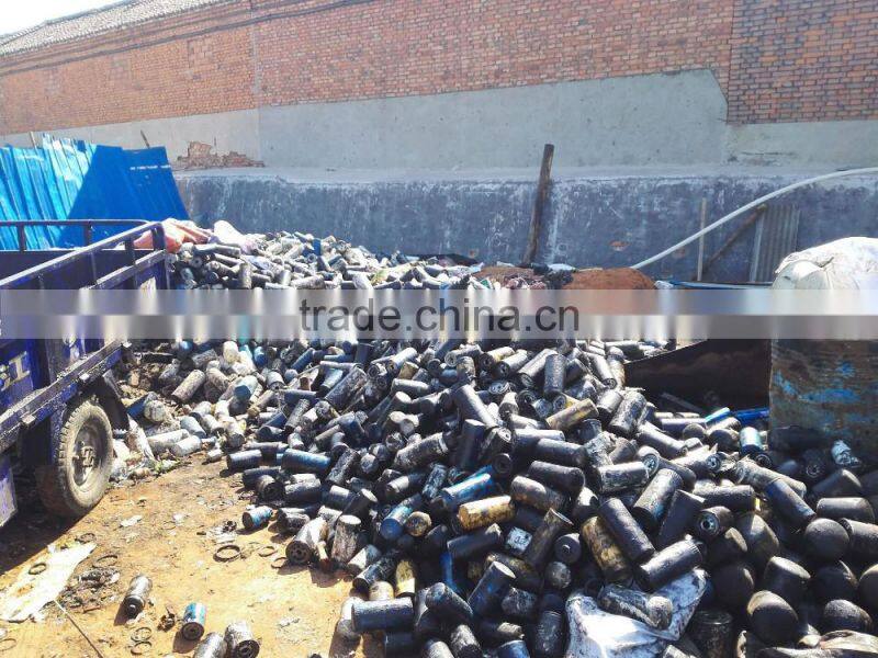 recycling waste engine oil filter element crushing machine
