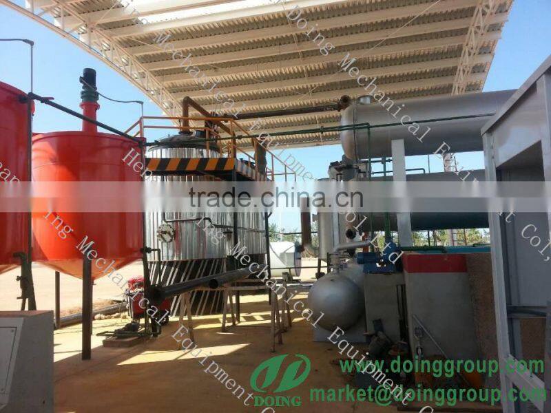 Is waste plastic really a waste? waste oil distillation machinery with new tech