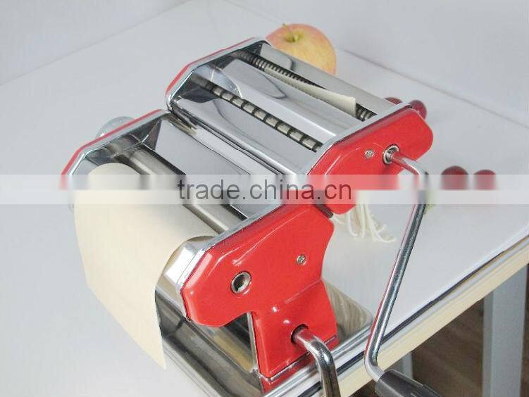Italian Noodle Spaghetti Maker 150mm Stainless Steel Handle Pasta Machine