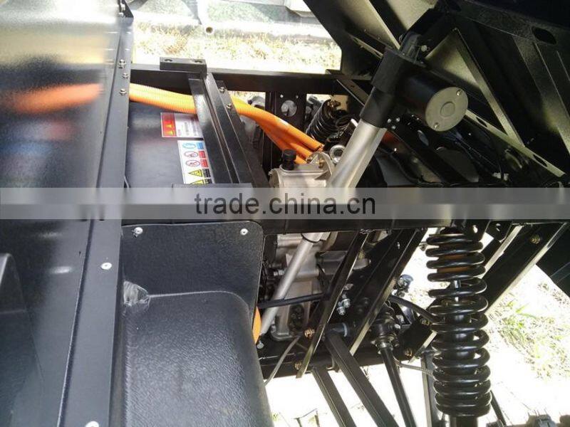 high quality EPS 3seats UTV 4x4/4x2 side by side electric 7.5KW motor UTV (TKE-U7500-T2)