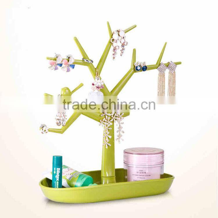 Multifunctional Tree-shape plastic Jewelry Accessories stand display