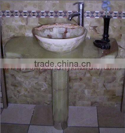 PERFECT SUPER ONYX PEDESTALS SINKS AND BASINS