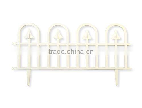 factory price white plastic split rail fence