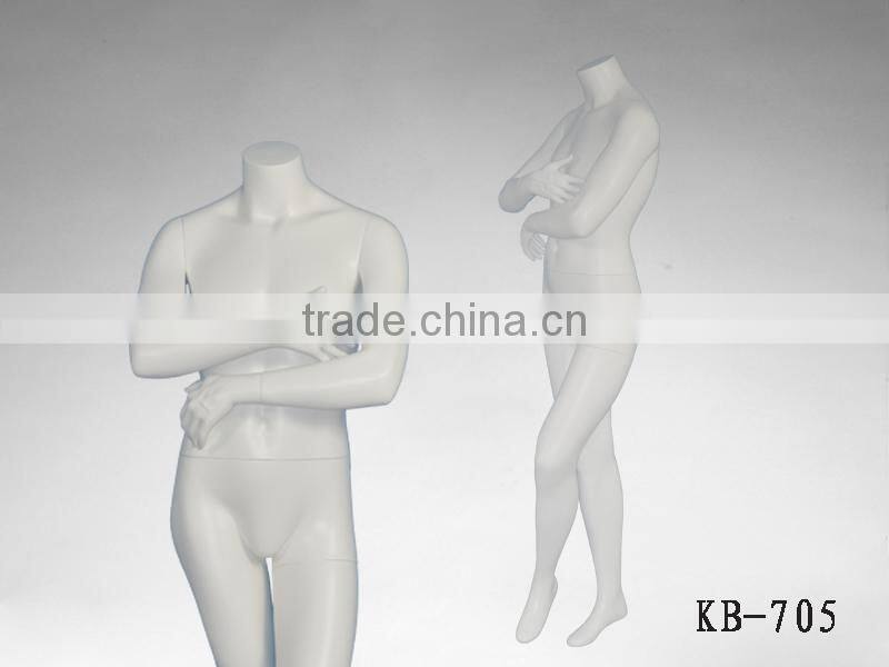 Mannequin , without headless,Fiberglass female Plus Size Mannequin For Sale KB-705-3