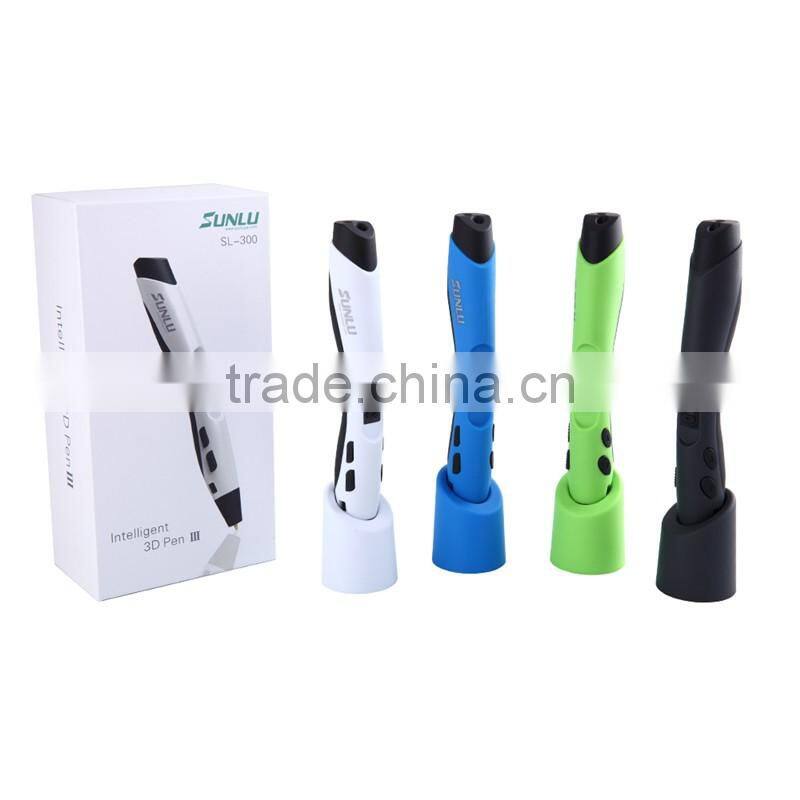 2016 Alibaba new product 3D pen printing pen with ABS filament best gift for children