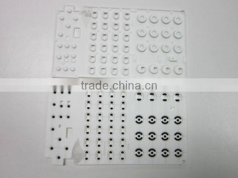 professional production conductive remote control Silicone Keypad