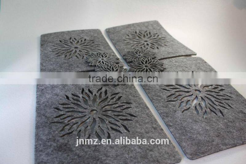 Customized Polyester felt needle punched from factory price