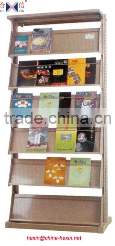 Modern public office bookshelf,Multilayer metal magazine shelf,Periodical Shelf