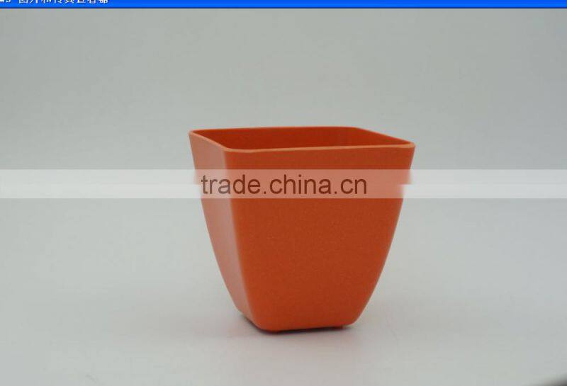 Biodegradable bamboo mini plant pot and flower pot