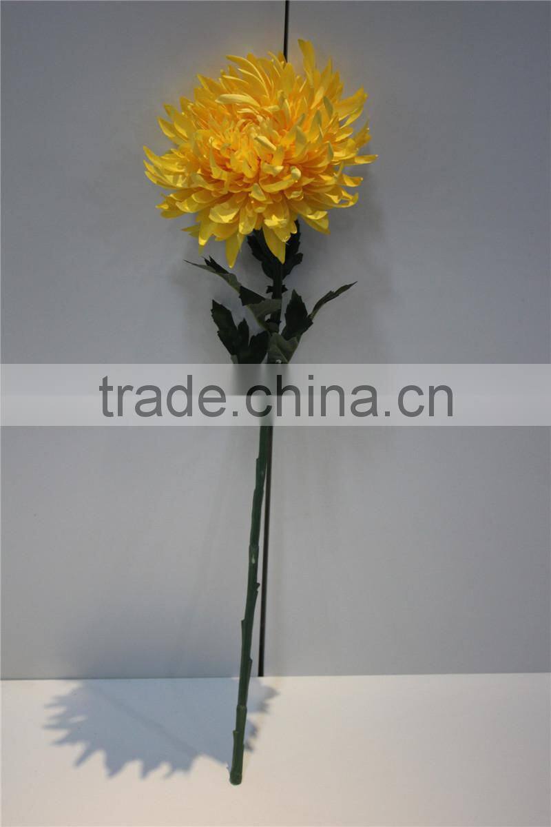 brand name decorative artificial flowers wholesale fabric chrysanthemum