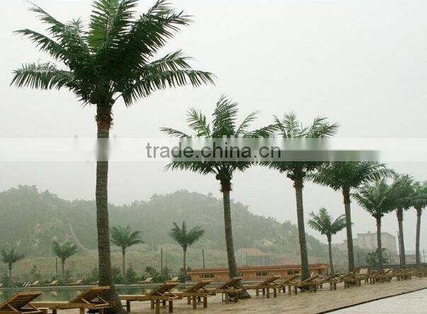 Home garden edging decorative 5ft to 16ft Height outdoor artificial green plastic palm trees EDS06 0803