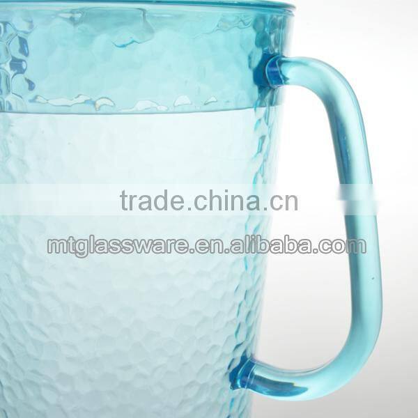 2015 high quality plastic drinking water set water pot and 4pcs water cup