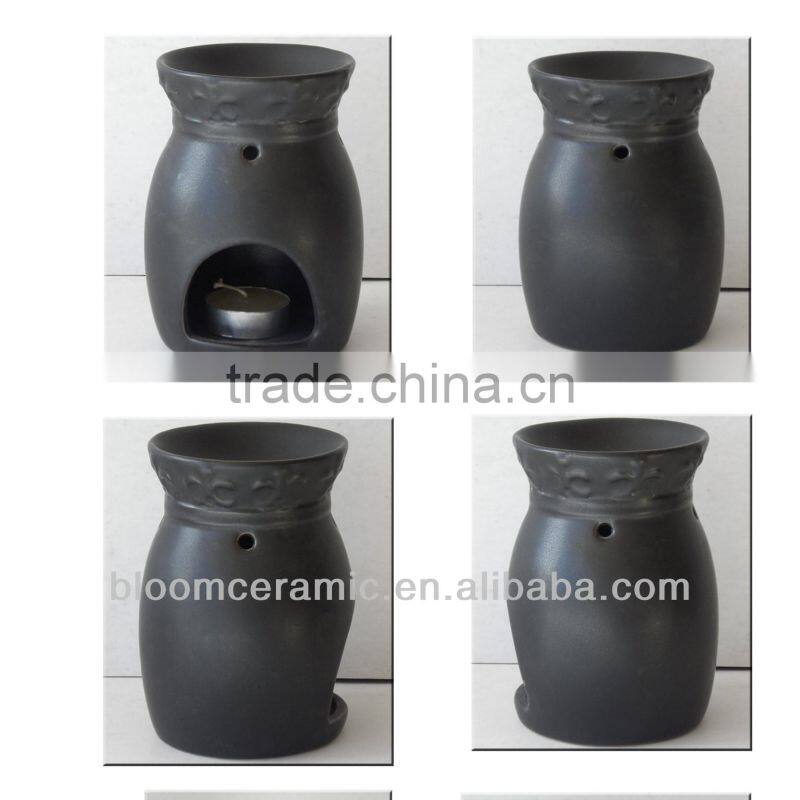Glazed cheap ceramic decorative oil burner