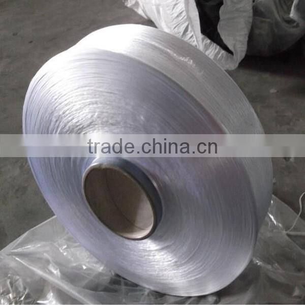 Hot sale FDY PP yarn 150D raw white for braid weaving in low price