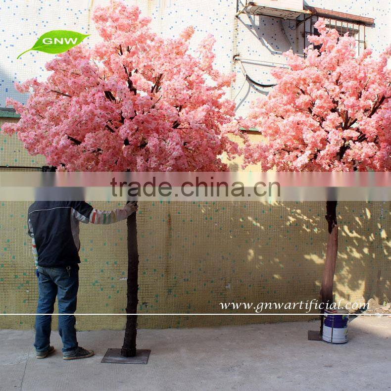 GNW BLS015 large pink cherry blossom tree for decoration