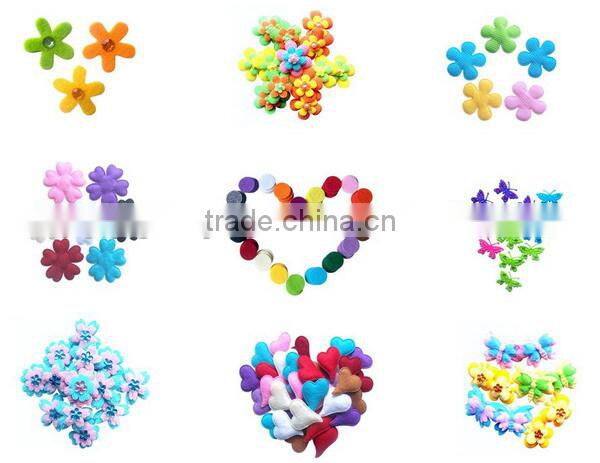 eco friendly new products promotional gift wholesale ornaments fabric handmade felt balls on alibaba express