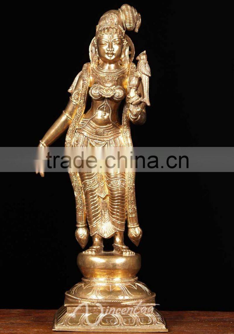 buddhism fengshui metal casting bronze vishnu indonesian statues