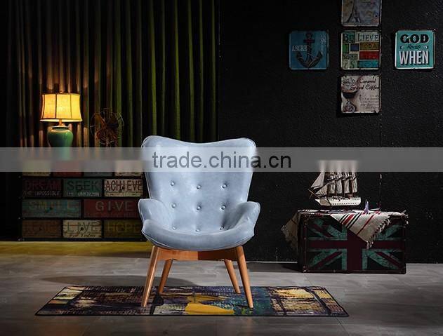 YYA039 Nordic wood armchair meeting chair leisure chair/Nordic furniture/simple Japanese style oak solid wood dining chair