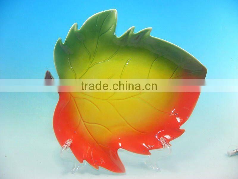 CERAMIC LEAF PLATE