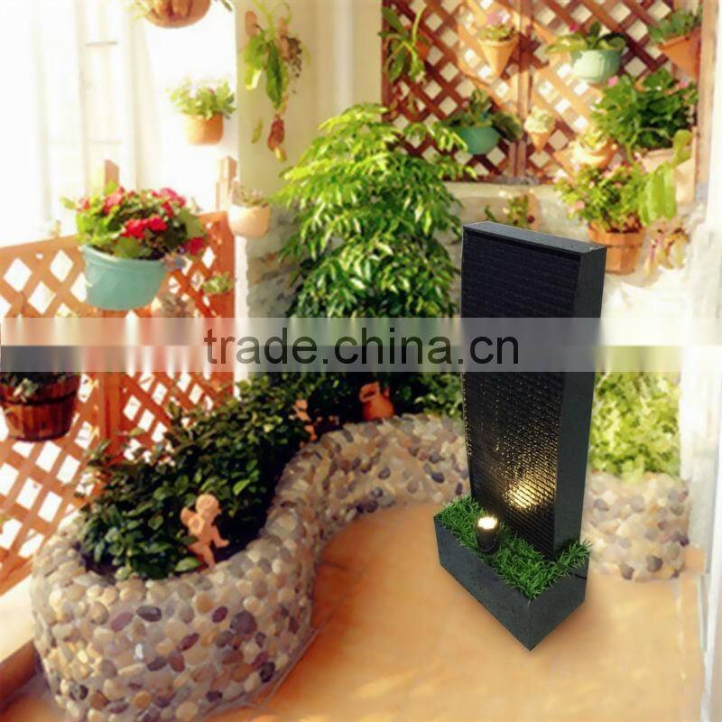 black water features water wall mini indoor decorative waterfall