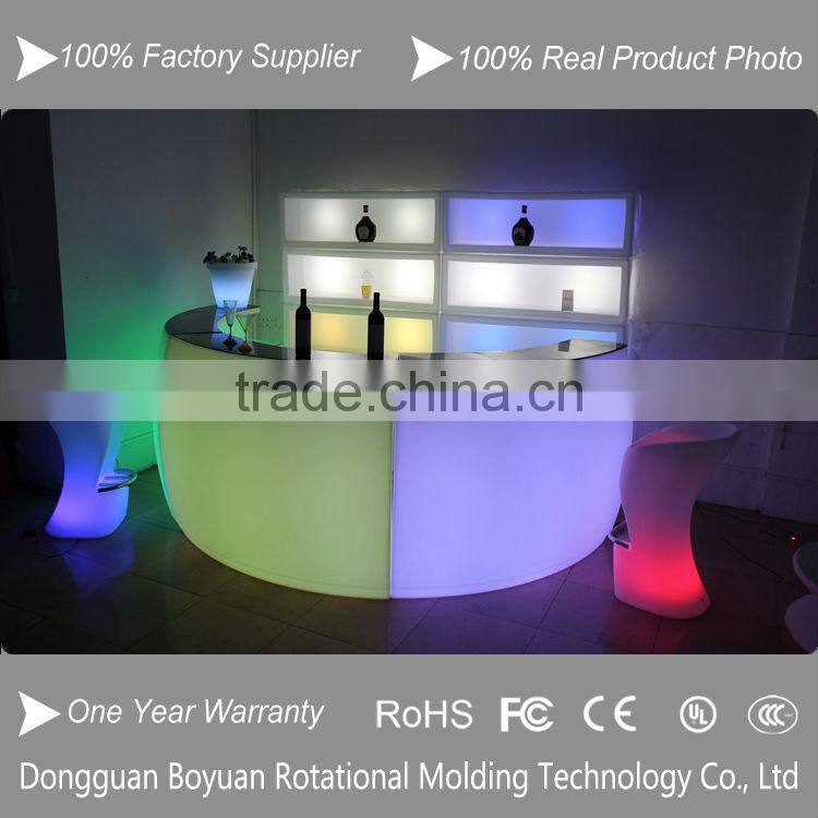 led furniture aluminum housing battery powered led light bar