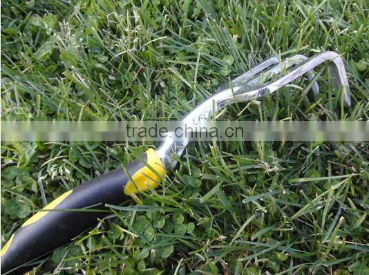 Ergonomic handle aluminum alloy boday garden shovel/ garden rake/garden Cultivator