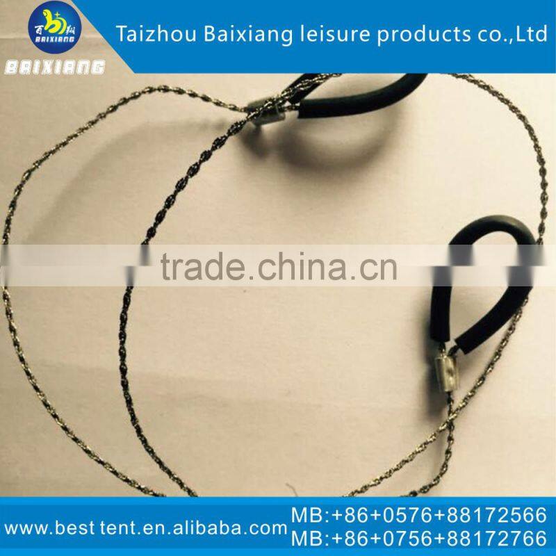 outdoor camping survival jigsaw ,to saw wood,PVC PIPe wire saw,