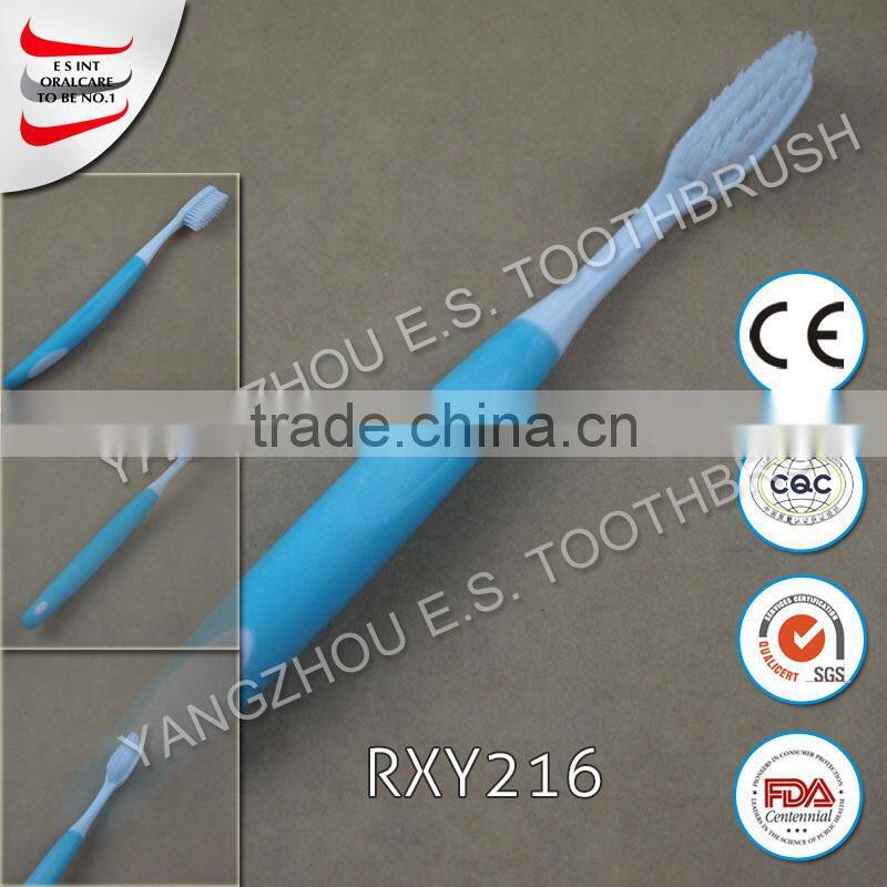 FDA natural rubber adult best 2015 home novelties/ china toothbrush/ionizer toothbrush