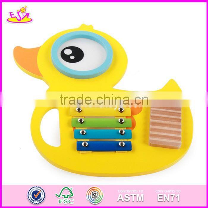 2017 New design educational toys wooden child's xylophone for sale W07C059