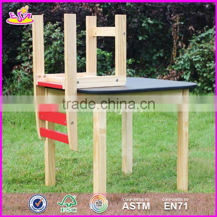 2017 New design home / school / high quality wooden kids study desk W08G180