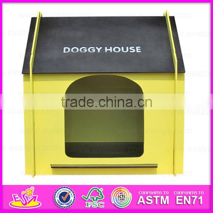 Hot new product for 2015 Cute pet bed for dogs,luxury pet dog bed wholesale,High end handmade wooden dog bed W06F002C