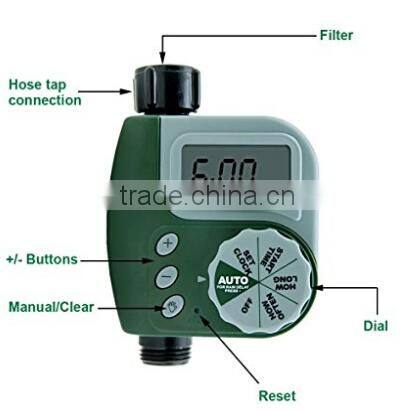 smart automatic digital water timer for yard/ garden /coffee land