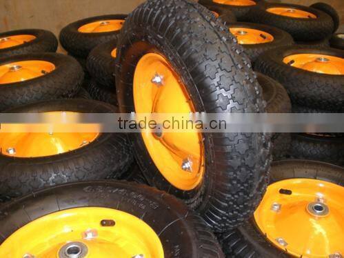 rubber wheelbarrow wheel 4.80/400-8