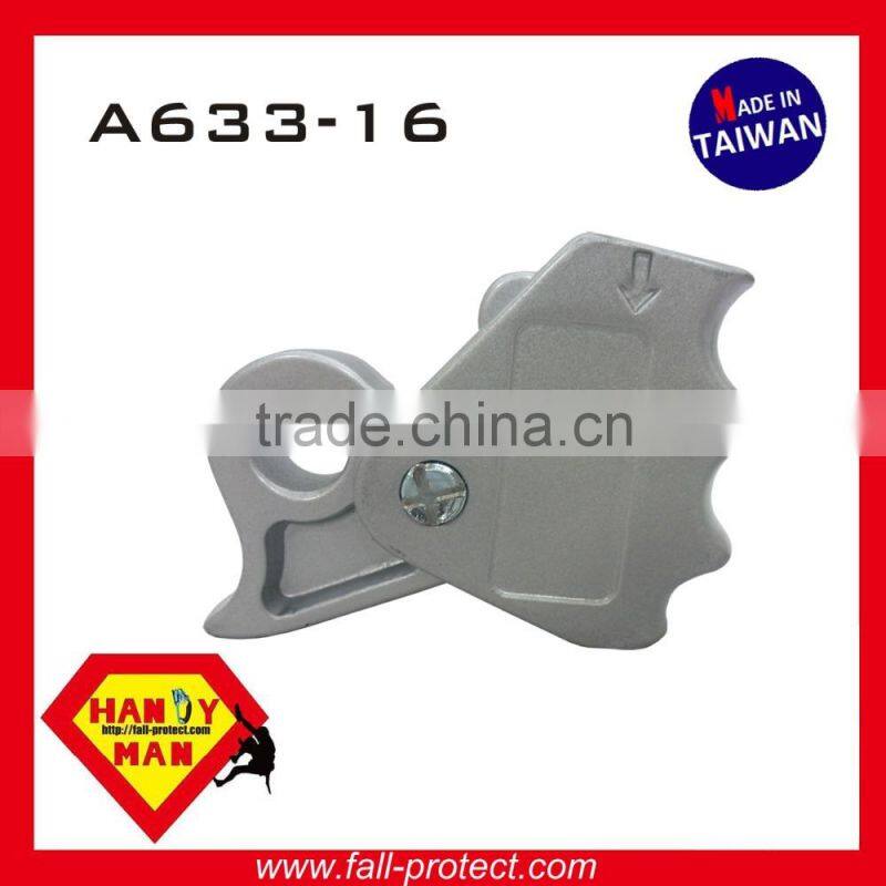 A633-16 Industrial Fall Protection Aluminum With Eye 12mm 16mm Use with Synthetic Rope Grab