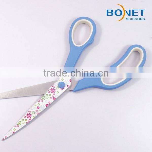 S38006A 9-3/4" Household fancy and printed hot scissors for fabric price