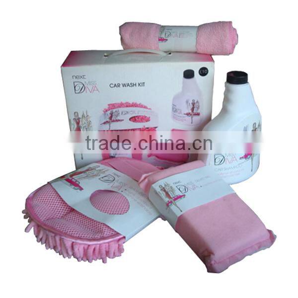 S07.012 colorful microfiber cleaning car kit/car cleaning products/Car Wash Products cleaning set