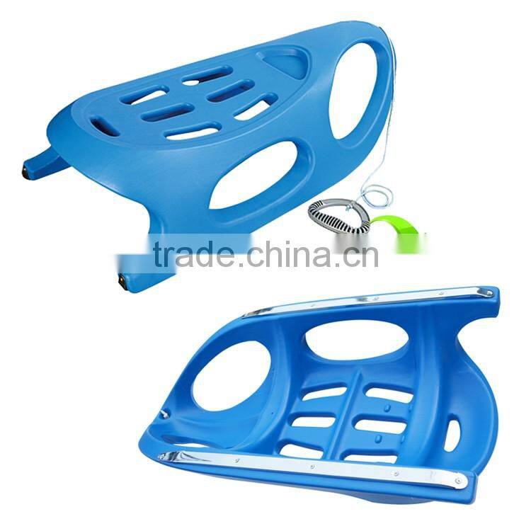 Snow Ice Sledge Winter Toboggan Solid Durable Fast With Steering Wheel Snow-Ice-Sledge-Winter-Tobogga