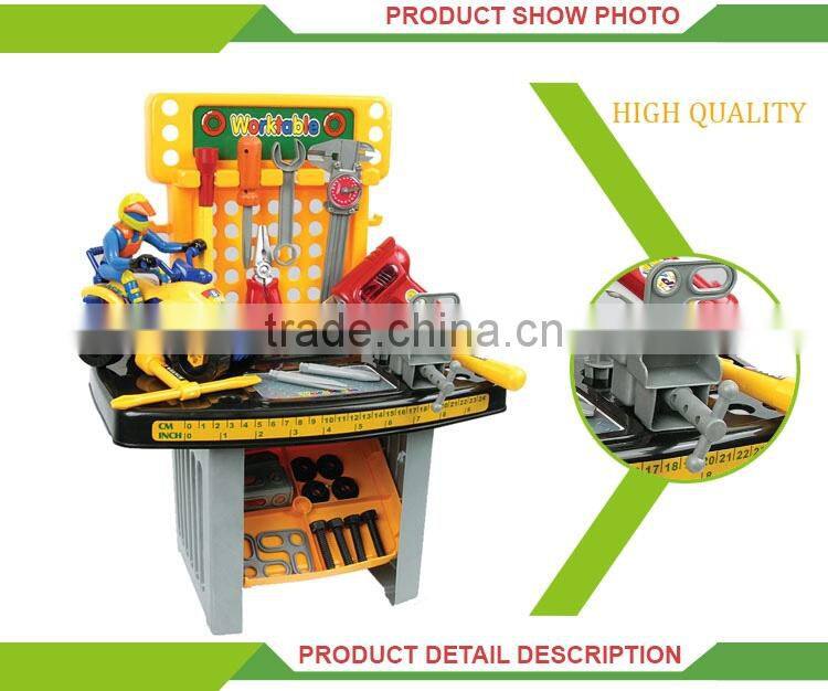 New product plastic big tool table toy children play equipment