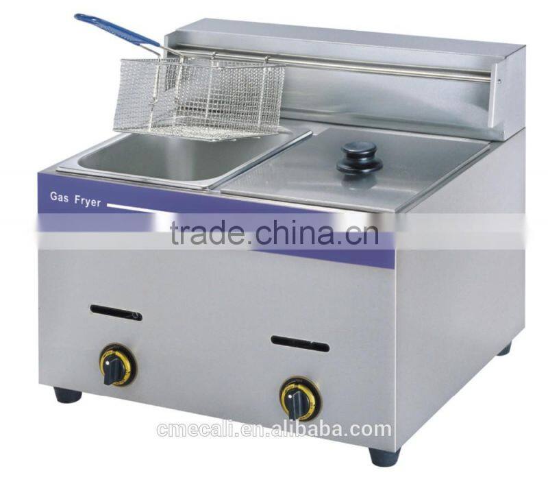 GF-72 Potato Chips Fryer Machine Price/Chicken Fryer/Gas Pressure Fryer