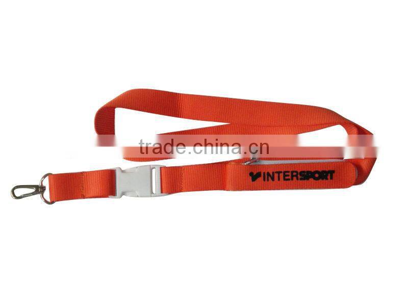New flat polyester funny lanyard stylus