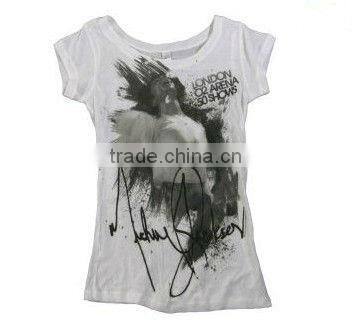 Womens Michael Jackson Screen Explode T-Shirt Nanchang