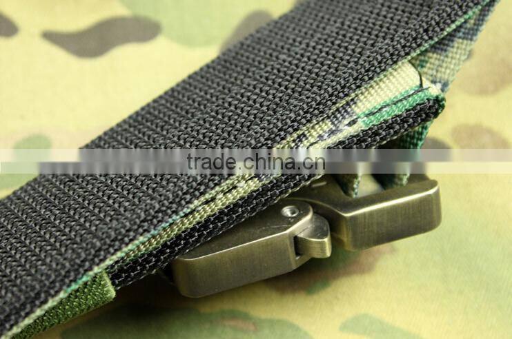 digital woodland camouflage metal buckle high strength military tactical combat belts