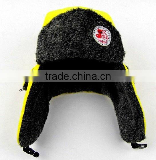 Fashion Avitor Bomber Custom Logo Baby Kid Winter Hat with Ear Flaps