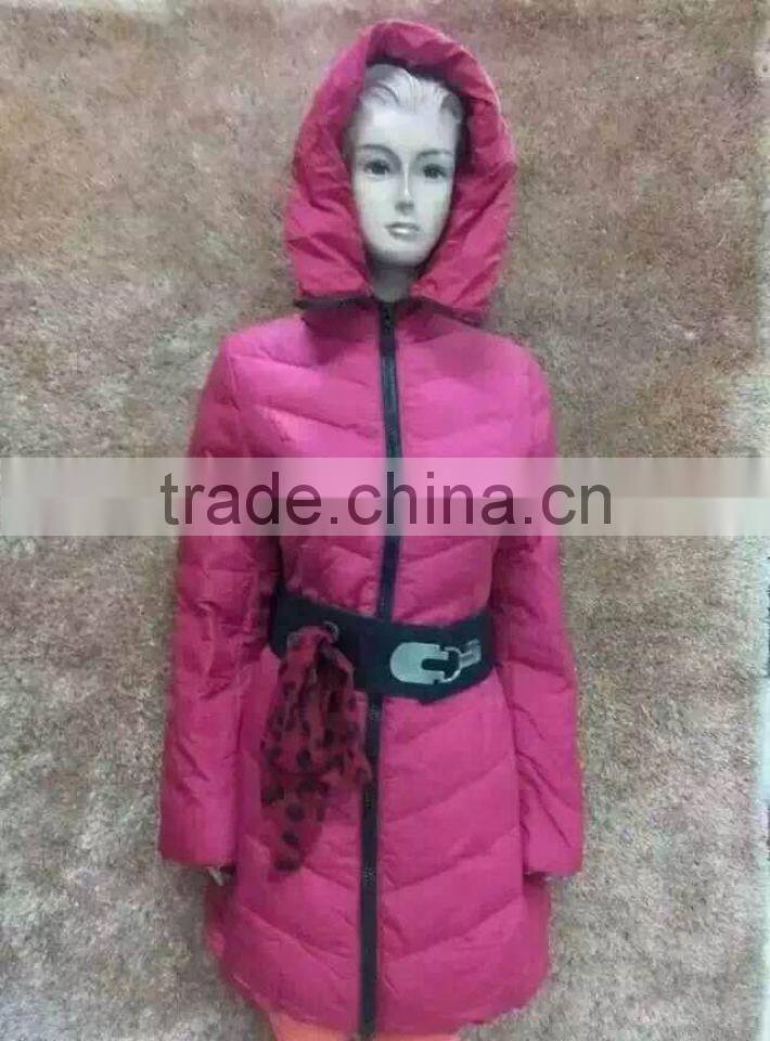 GZY wholesale girls long coat at low price