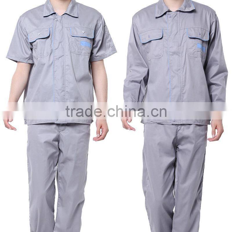 GZY Short sleeve Factory OEM Oil And Gas Workwear for men Gas Station Uniform