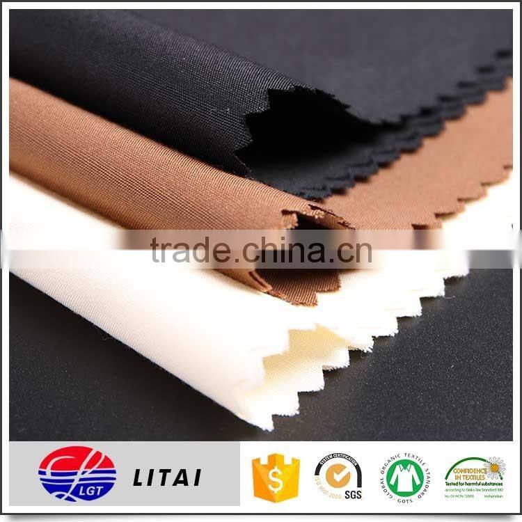 rich color spun polyester fabric for thobe thawb