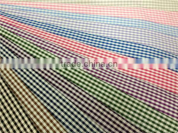 T & G 65% spun polyester 35% cotton fabric dyed