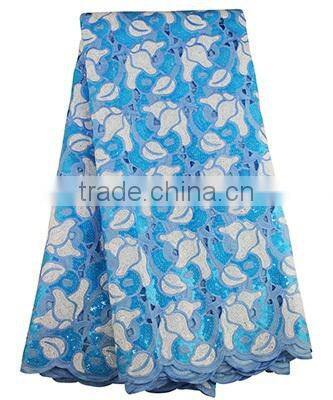 Classical Designed Heavy Voile Lace SL0366 Swiss Embroidery Cotton Lace