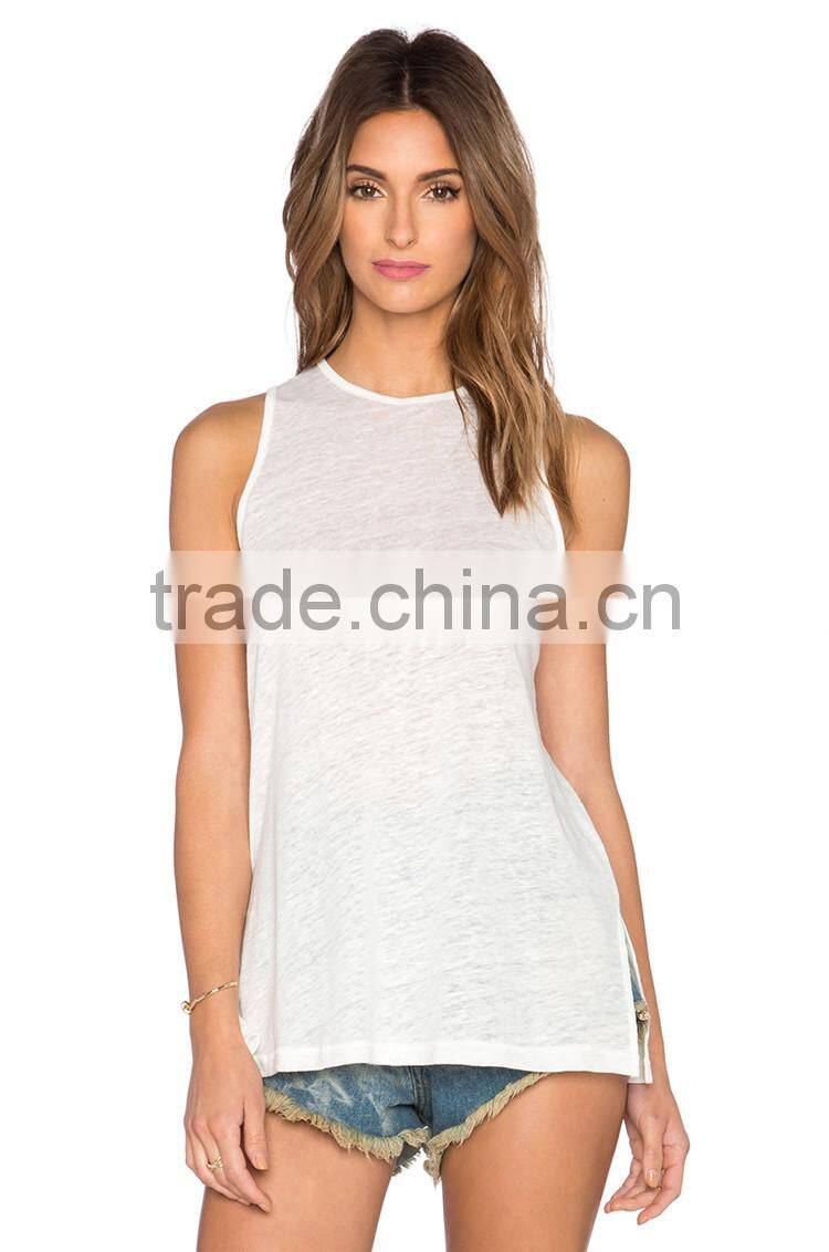 Women's tight tank tops casual wear tank tops y back tank tops