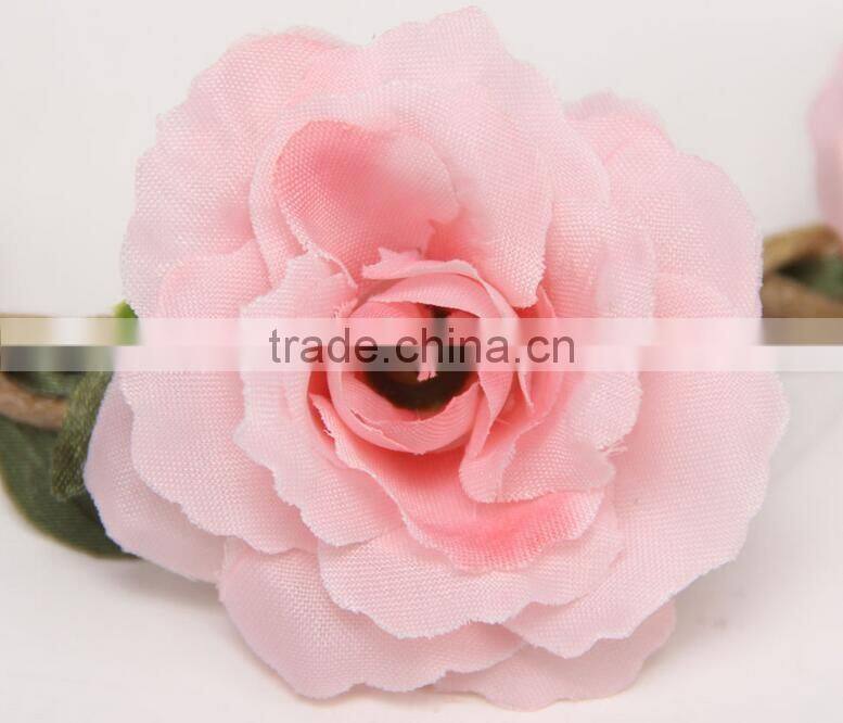 F20074N Wholesale artificial flower garland hair accessory